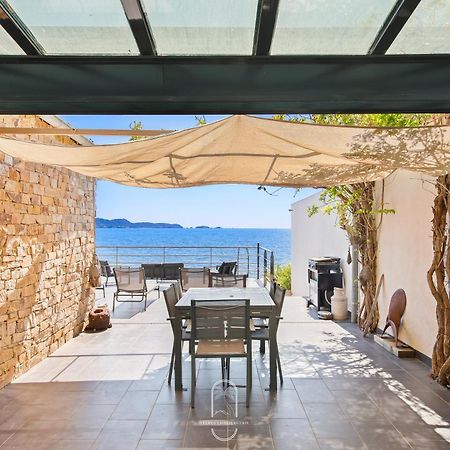 Maison sur l'eau-Hyères-Almanarre-Parkings/Clim/WIFI Esterno foto